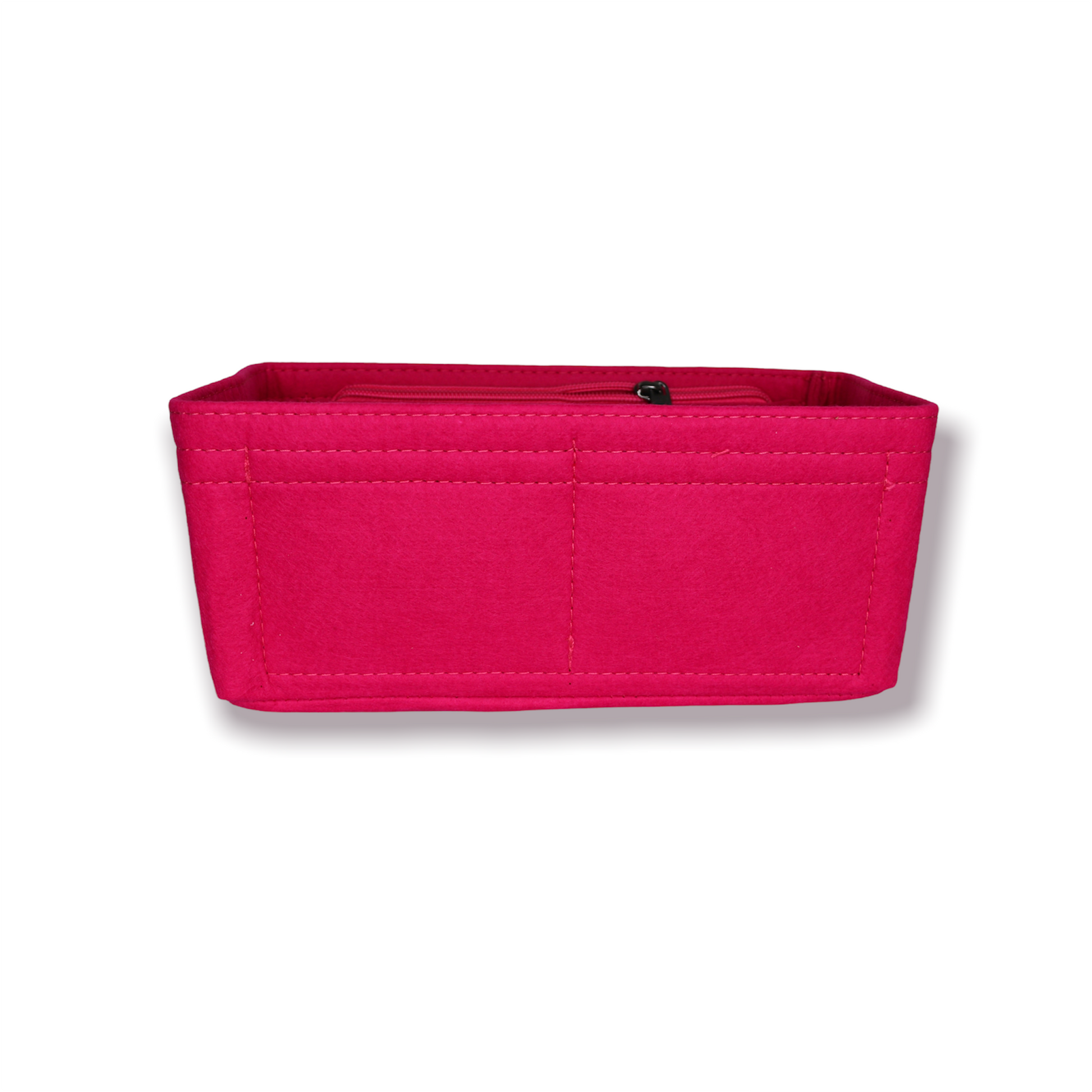 Purse Organizer Insert, 3MM Premium Felt Bag organizer with zipper, Handbag  Tote Shaper, For Neverfull PM MM GM Tote, 5 Sizes (LV-Neverfull-GM, Red)